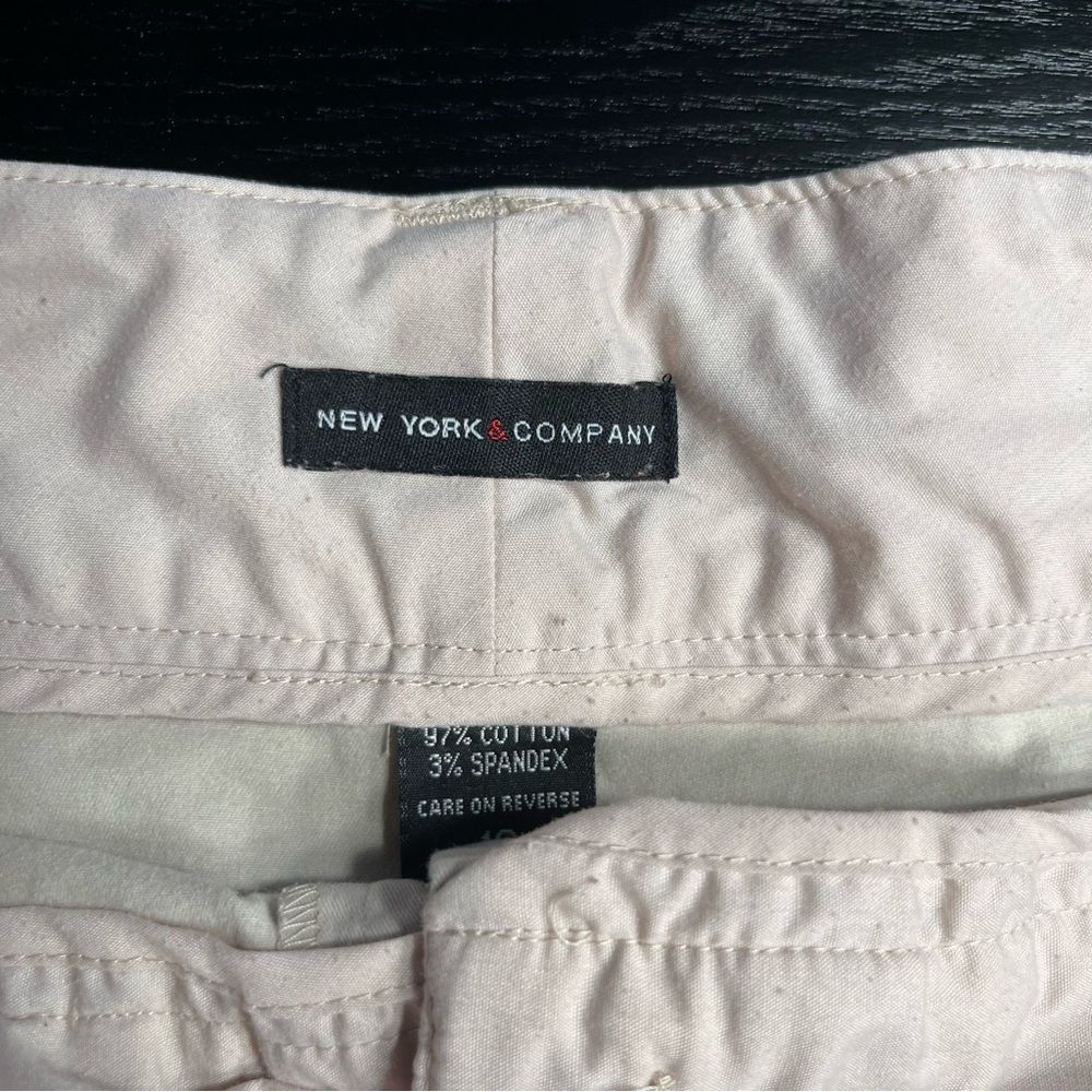 New York & Company Shorts Size 10 Khaki EUC - Picture 7 of 11